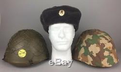 007 James Bond Golden Eye & Die Another Day Production Used Prop Hat Helmets Coa