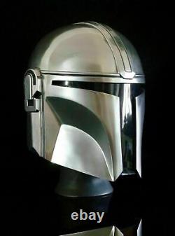 18 Guage Steel Medieval Star Wars Boba Fatt Mandalorian Helmet Decor