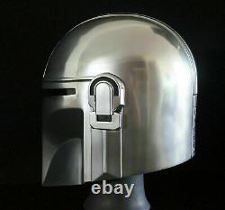 18 Guage Steel Medieval Star Wars Boba Fatt Mandalorian Helmet Decor