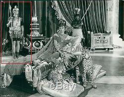 1951 Quo Vadis & 1959 Ben Hur Caesar prop Roman brass decorated armor epic film