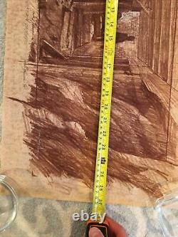 1984 Goonies Original Concept Art By Jack Johnson Lighthouse Basement Sloth Prop