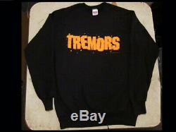 1990 Original TREMORS FILM CREW SWEATSHIRT Universal Movie Studios Kevin Bacon