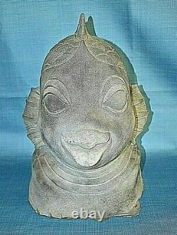 1991 Warner Bros Alterian Studios Prop Foam Bust Casting Creature Black Lagoon