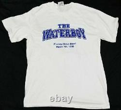 1998 The Waterboy Movie T Shirt Mud Dogs Bobby Boucher Adam Sandler Sclsu