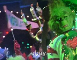 1 Left! GRINCH Jim Carrey Prop WHO FLAG & MAIL, SIGNED PP Pic, Blu DVD, UACC COA