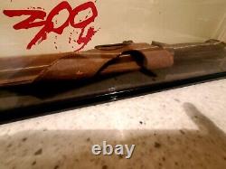 300' ORIGINAL PRODUCTION USED SWORD DAGGER Used In Film With COA and Display
