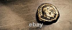 300 Spartan Movie Gold Xerxes Coin Original Prop (0009-23)