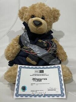 30 Minutes or Less Screen Used Bomb Vest Teddy Bear Movie Prop With COA