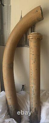 9ft Original 1998 Titanic Movie Prop Auxiliary Smoke Stack Pipe With COA