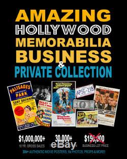 AMAZING 30,000+ Movie Posters Business & Private Collection PROPS & MORE