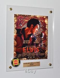 AUSTIN BUTLER Signed ELVIS Movie AUTOGRAPH, Casino CHIP Prop, DOLL, Fr, DVD, COA