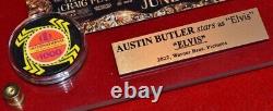 AUSTIN BUTLER Signed ELVIS Movie AUTOGRAPH, Casino CHIP Prop, DOLL, Fr, DVD, COA