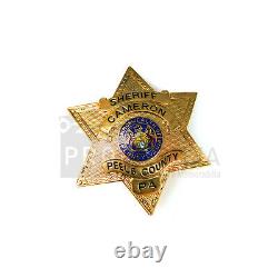 AWAKE Netflix Movie Sheriff Badge Saves World Original Movie Prop (0052-1496)