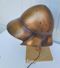 Alexander Movie original prop Greek guards Macedonian Armor helmet with COA