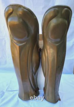 Alexander Movie prop Hellenistic Greek Roman greaves shin guards for armor COA