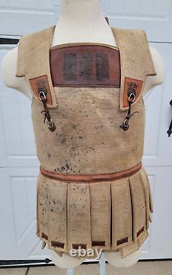 Alexander and Year One Movie prop Greek Roman Macedonia linothorax armor w COA