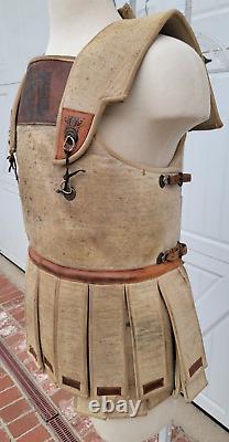 Alexander and Year One Movie prop Greek Roman Macedonia linothorax armor w COA