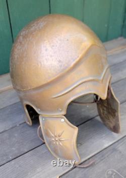 Alexander n Year One Movie Jack Black movie prop Greek Roman helmet Armor w COA