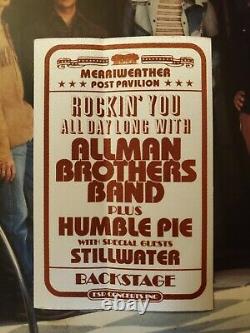 Almost Famous Movie Prop Collection. 2 Stillwater Album Covers & Backstage Pass