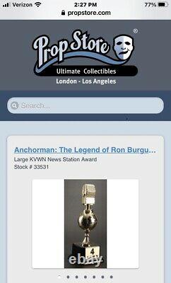 Anchorman Prop News Award