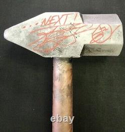 Andrew Bryniarski Signed Texas Chainsaw Massacre Toy Prop Hammer Beckett X71062