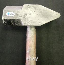 Andrew Bryniarski Signed Texas Chainsaw Massacre Toy Prop Hammer Beckett X71062