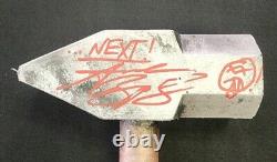 Andrew Bryniarski Signed Texas Chainsaw Massacre Toy Prop Hammer Beckett X71067