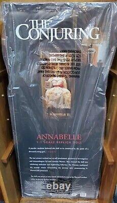 Annabelle Doll The Conjuring Prop Replica Life Size Trick or Treat Studios