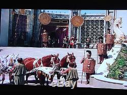 Antique Quo Vadis Ben Hur Julius Caesar movie prop Roman shield Hollywood film