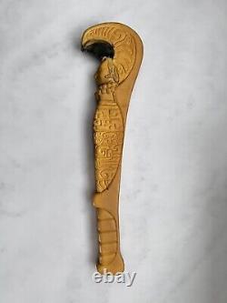 Apocalypto Mayan club/sacrificial knife, original movie prop