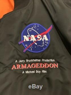 Armageddon Jerry Bruckheimer Michael Bay Original Crew Jacket Costume movie prop
