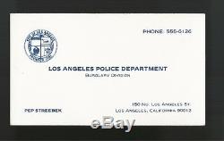 Authentic Dragnet Screen Used Tom Hanks & Dan Aykroyd Business Cards Movie Props