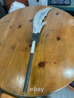 Authentic Movie Prop Beowulf Bladed Staff Christopher Lambert 1999 Film