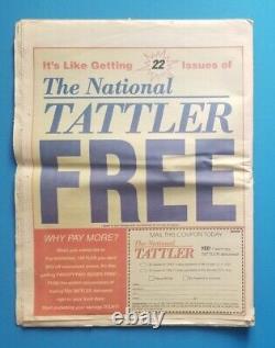 Authentic National Tattler Newspaper Screen Used Prop From Red Dragon Movie