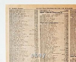BACK TO THE FUTURE original props (1955 Phone Book page with COA PROPSTORE)