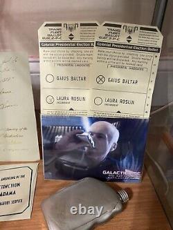 BATTLESTAR GALACTICA Screen Used Movie Prop Collection With COA