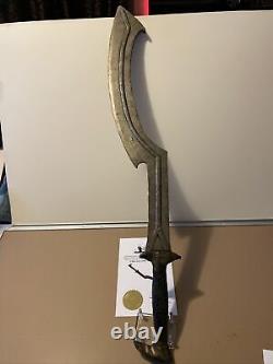 BLACK ADAM movie Prop Kahndaq Sword MARVEL PRODUCTION ORIGINAL DC Prop R1