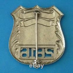 BRUNO The Dress Code screen used movie prop badge SUFFOLK NEW YORK NY POLICE