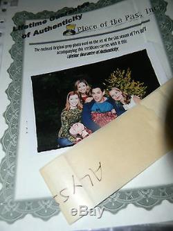 BUFFY THE VAMPIRE SLAYER SEASON 6 Ep 3 Afterlife PROP PHOTO OF SCOOBY GANG COA