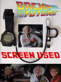 Back To The Future Doc Brown's SCREEN USED Seiko A826 Watch Movie Prop Star Wars