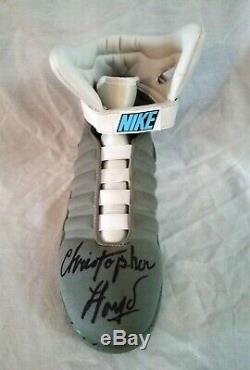 Back To The Future Part II Shoes Signed By Michael J Fox And Christopher Lloyd