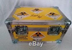 Back To The Future Plutonium Case (signed By Christopher Lloyd) Full Size Case