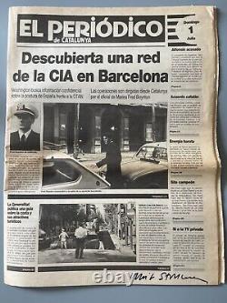 Barcelona SCREEN-USED Newspaper Movie Prop feat. Chris Eigeman