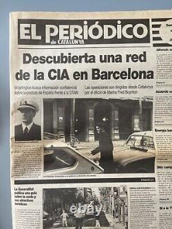 Barcelona SCREEN-USED Newspaper Movie Prop feat. Chris Eigeman