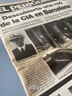 Barcelona SCREEN-USED Newspaper Movie Prop feat. Chris Eigeman