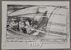 Batman (1989) Production Used Storyboard Copies. Rare