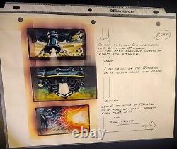 Batman Returns (1992) Original Hand Drawn Story Board by Nikita Knatz 1940-2010