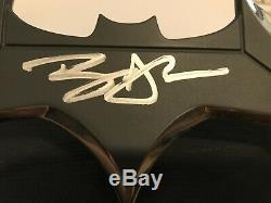 Ben Affleck Autographed Signed Batman QMX Batarang Prop Replica Beckett BAS