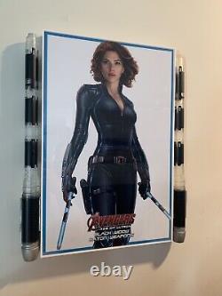 Black Widow Marvel Avengers Age Of Ultron Production Used Batons