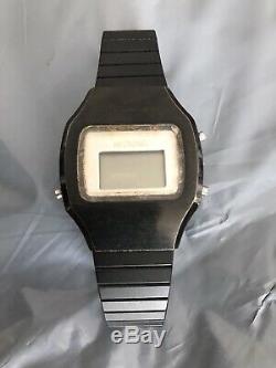 Blade Runner Black 3-button Microma Digital Watch. Early Smooth Case